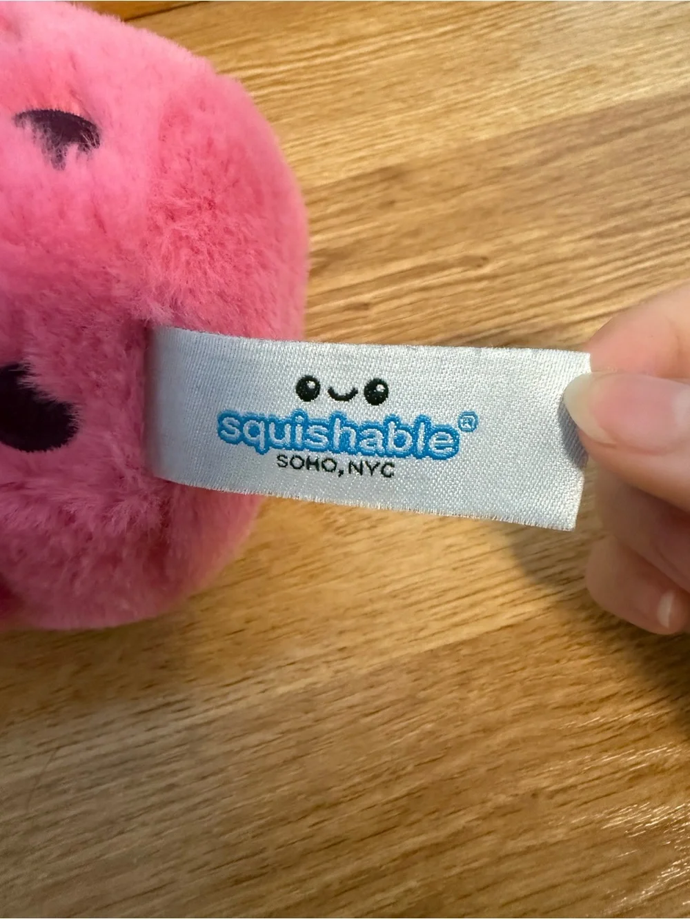 Squishable Mini Comfort Food Strawberry Bubble Tea 7